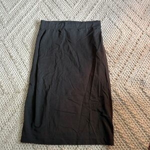 Universal Standard Black Pencil Skirt